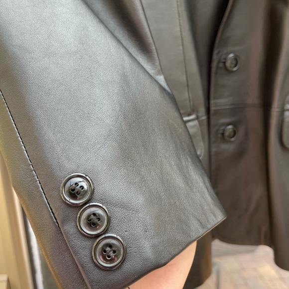 Serge Pariente Lamb Leather Jacket - Picture 5 of 7